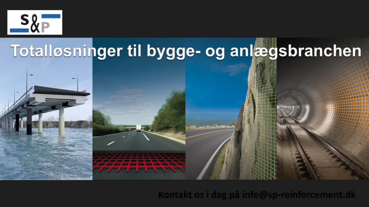 Fiberforstærkning til bygge- og anlægsbranchen