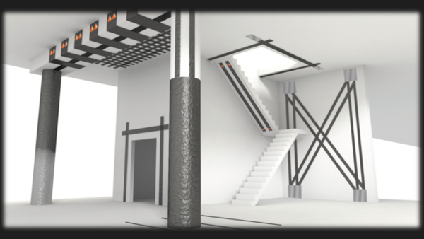 Kulfiberforstærkning af bygningskonstruktioner